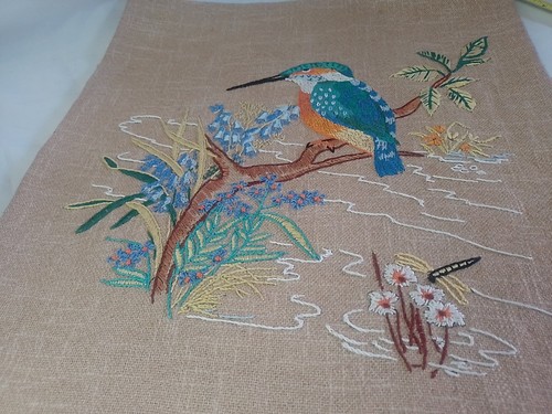 Kingfisher vintage hand - kingfisher,