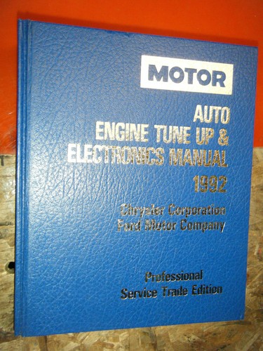 1989 motor auto tune up - motor,