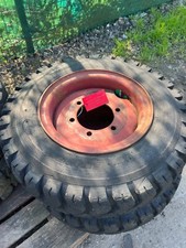 2x 7.00-15 Wheel Rim & Tyre