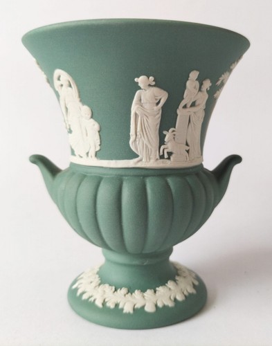 Wedgwood jasperware teal green - jasperware,