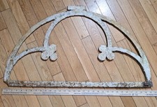 Architectural Salvaged Wrought Iron Roofing Fence Victorian Original 