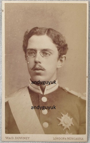 Cdv king gustav sweden - cdv,