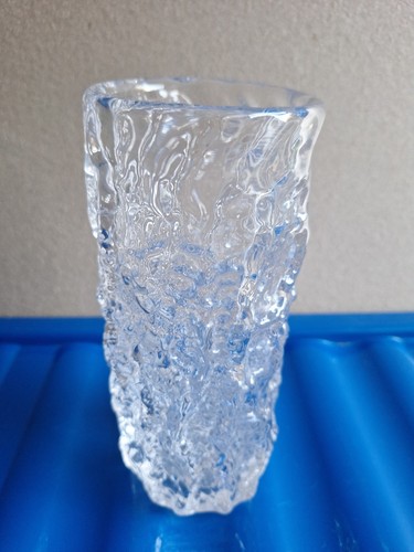 Whitefriars inch bark vase - inch,