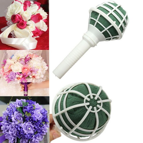 Flower holder handle base - flower,