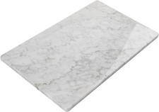 Marble Cutting Board Pastry Board For Kitchen Carrara White Marble Slab Gift Wit