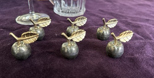 Vintage apple place card - place,