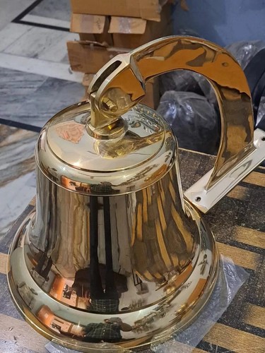 Brass ship bell - 18",