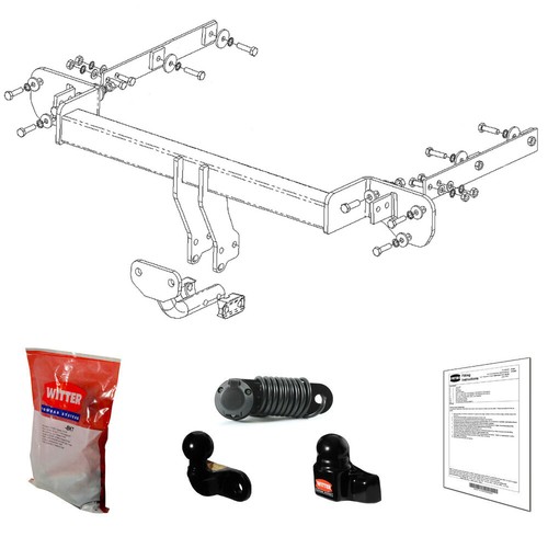 Witter towbar for mercedes - for,