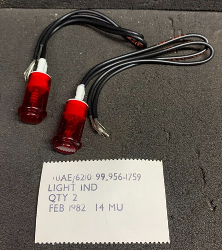 Aircraft red indicator light - aircraft,