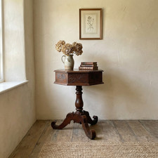 Victorian Carved Oak Side