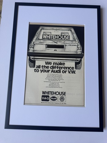 Framed original mk2 polo - original, vw