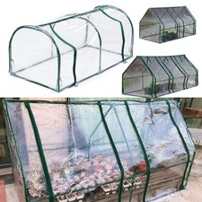 Protective Clear Cover for Outdoor Garden Greenhouse Bed Galvanized Material