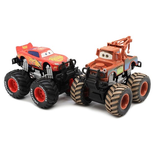 2pack pixar cars monster - cars, truck