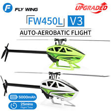 FlyWing FW450L V3 RC Helicopter ACE Flight Controller Helicopter GPS 6CH BNF/RTF