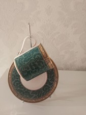 Royal Worcester Bone China Coffee Cup and Saucer Set Mid Century Modern 1960s