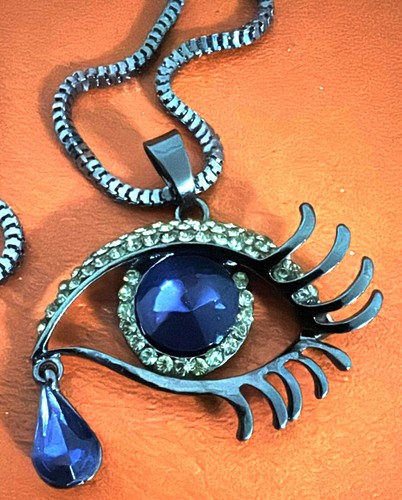 Evil eye droplets stainless - evil,