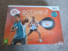 EA Sports Active 2 (Nintendo Wii, 2010) Personal Trainer Boxed Set Sealed New