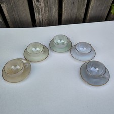 Vintage Arcopal Opale Cups and