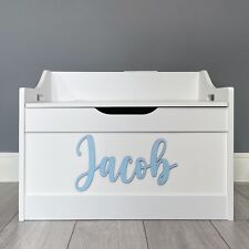 Wooden Toy Box Name - Any Name