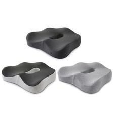 Pressure Relief Seat Pad Memory Foam Design Cushion For Office Chair And Vehicle