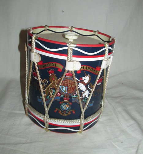 Vintage royal marines drum ice - marines,