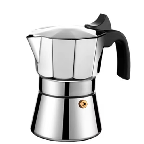 304 stainless steel moka pot - steel,
