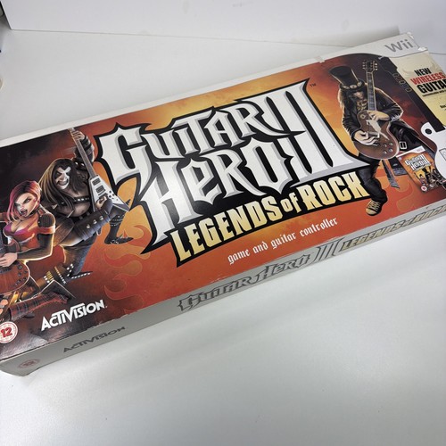 Nintendo wii guitar hero - guitar, 3