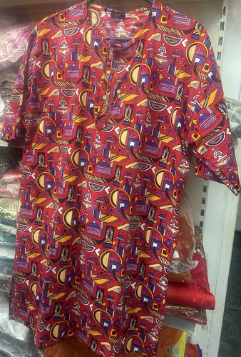 Dashiki red traditional - dashiki,