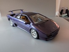 Burago 1990 Lamborghini Diablo 1:18 Model Purple (S4)