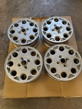 4 Genuine Alfa Romeo Alfasud sprint 135TR340 Speedline alloy wheels 4x98 Fiat 