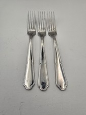 Guy Degrenne Contour Stainless Dessert Forks Set of 3