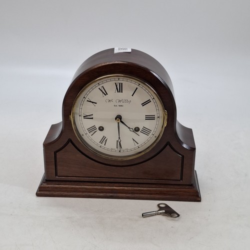 Widdop wooden mantel - widdop, clock