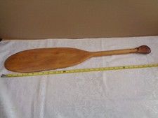 Vintage Wooden Canoe Paddle