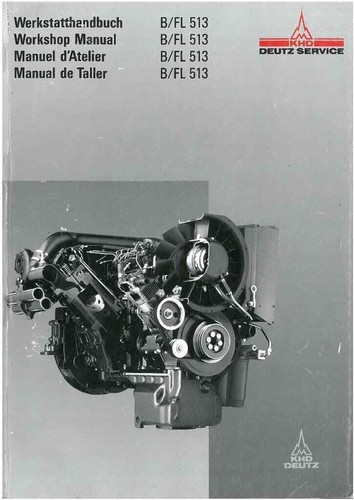 Deutz engine 513 workshop - 513,