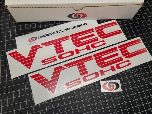 Vtec sohc decals fat - vtec,