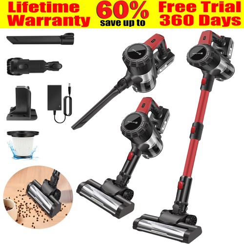 Bagless vacuum cleaner - 6-in-1,