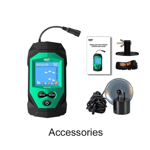 Portable fish depth finder - /depth,