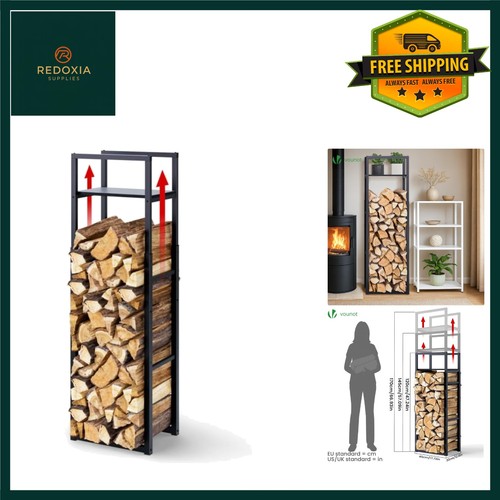 Adjustable log store firewood - log,