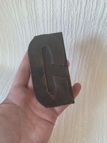 Vintage printers block - vintage,