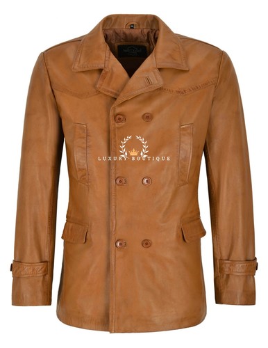 Men real leather - men's, tan