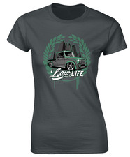 LOW LIFE CAR LADIES T SHIRT