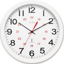 Acctim Wall Clock 30cm Radio