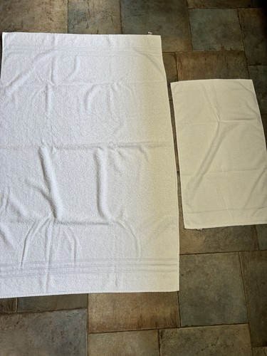 White bath sheet hand - white,