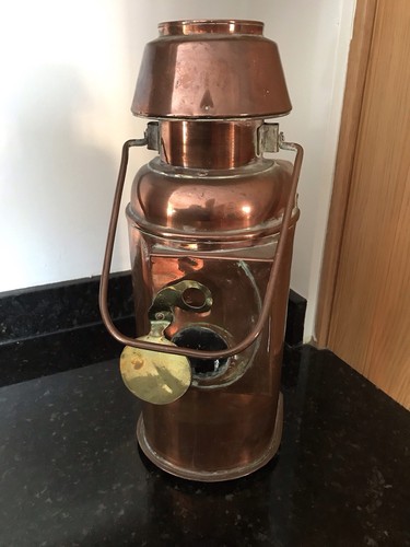Vintage large copper ship - vintage, ship’s