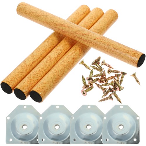 Set wood table legs - wood,