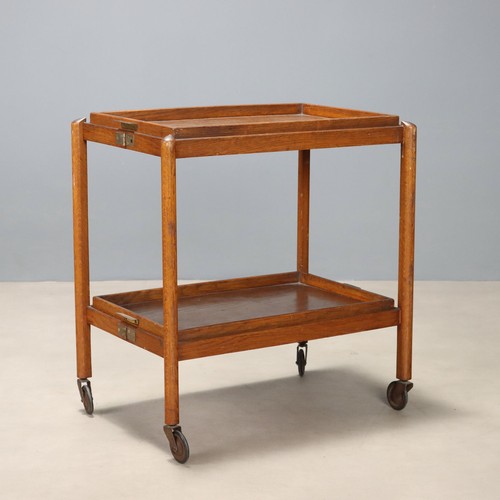 Vintage kitchen trolley oak - vintage,