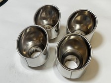 Nissan Genuine R35 GT-R GTR Titanium Exhaust Tips 4 Pieces OEM