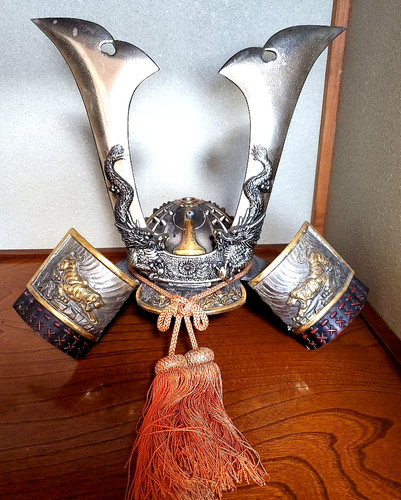 Samurai helmet metal - samurai,