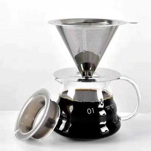 Pour over coffee filter - pour,