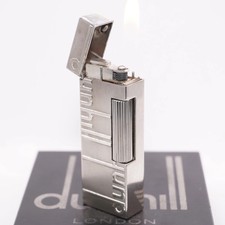 Dunhill Rollagas lighter Silver Signature New In BOX